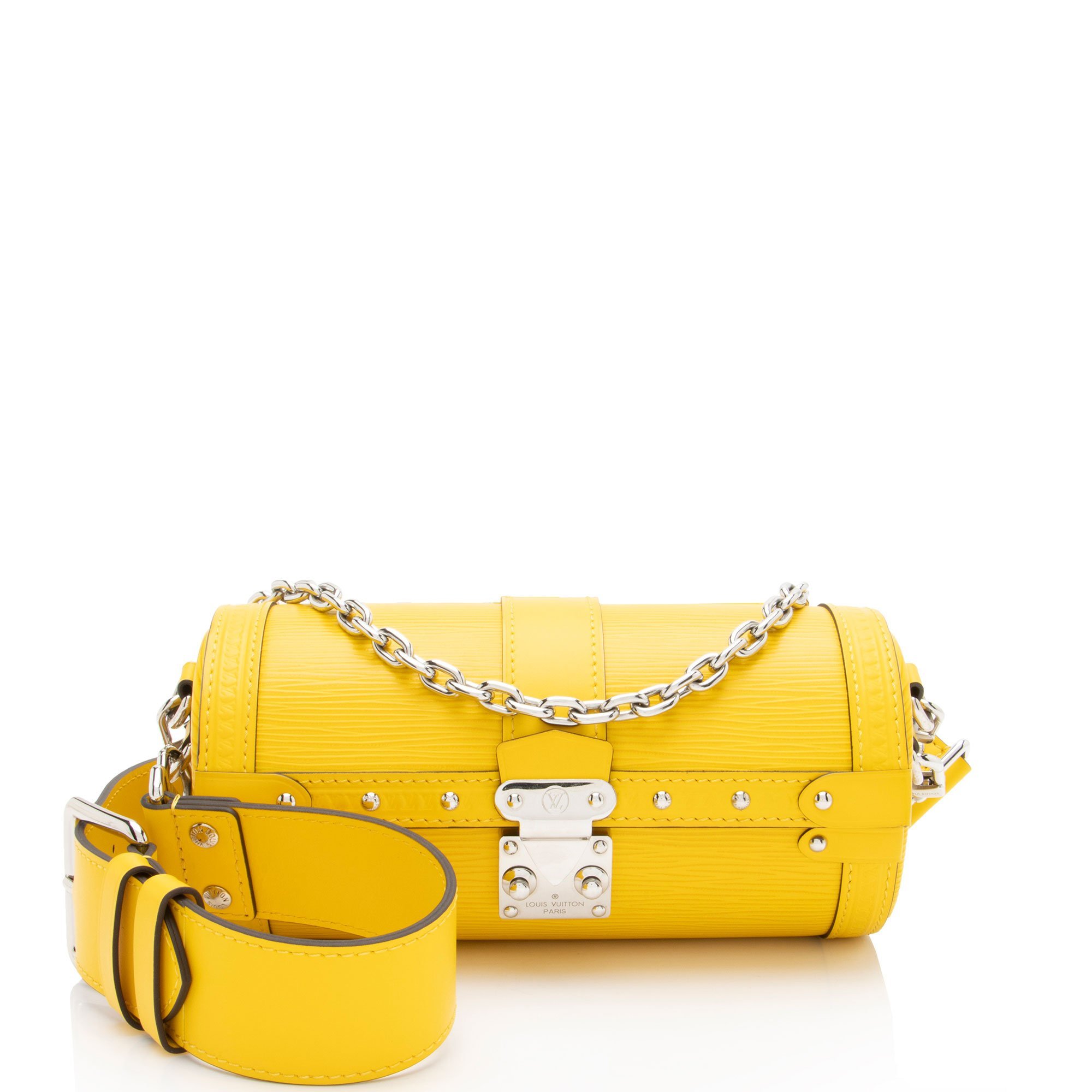 Papillon leather handbag