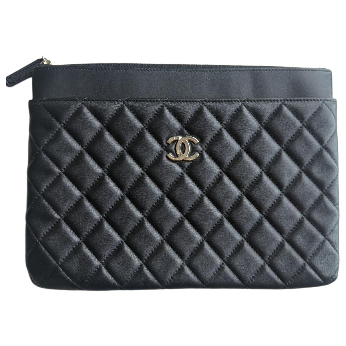 Timeless/Classique leather clutch bag