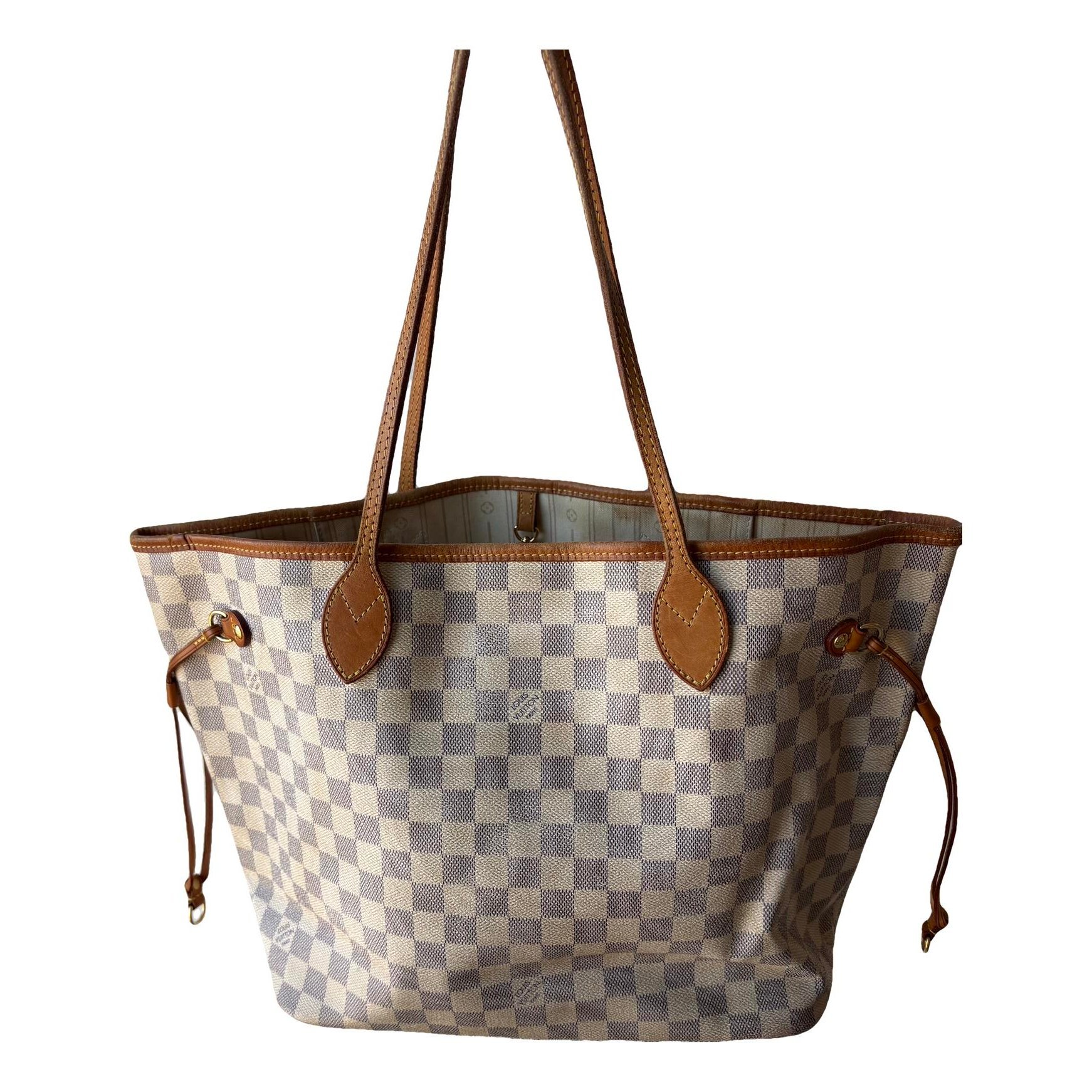 Neverfull leather tote