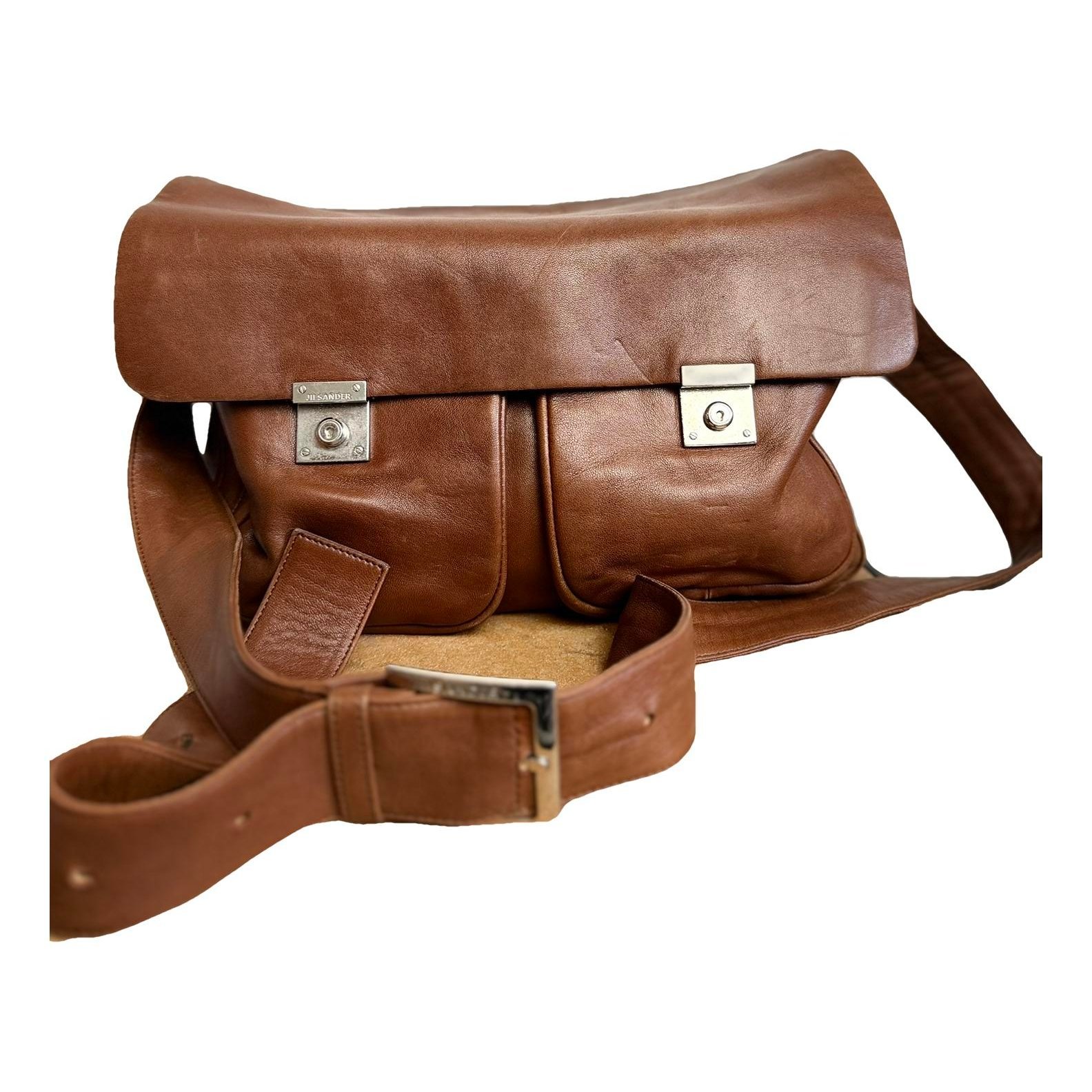 Leather handbag