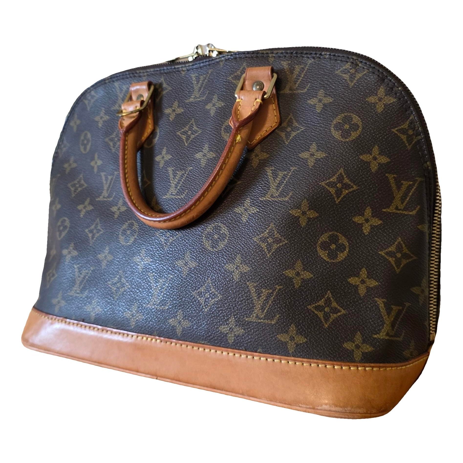 Alma leather handbag