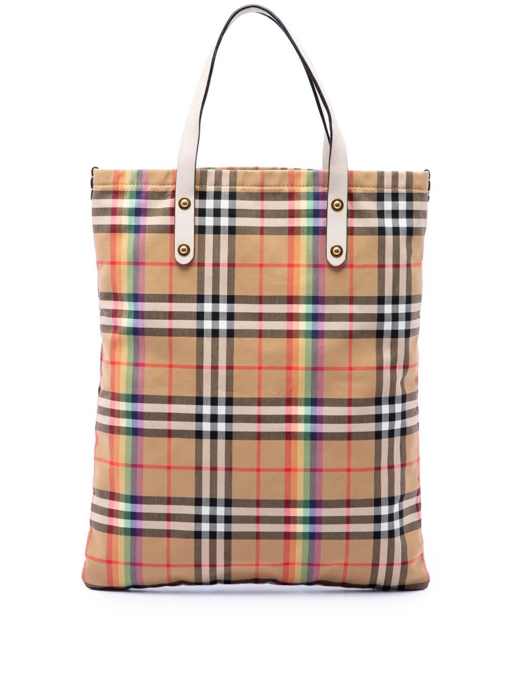 2000-2017 House Check Canvas Rainbow tote bag