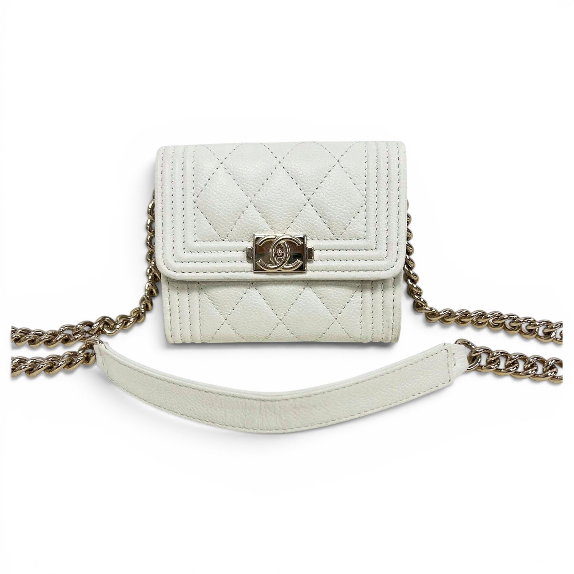 Leather mini bag