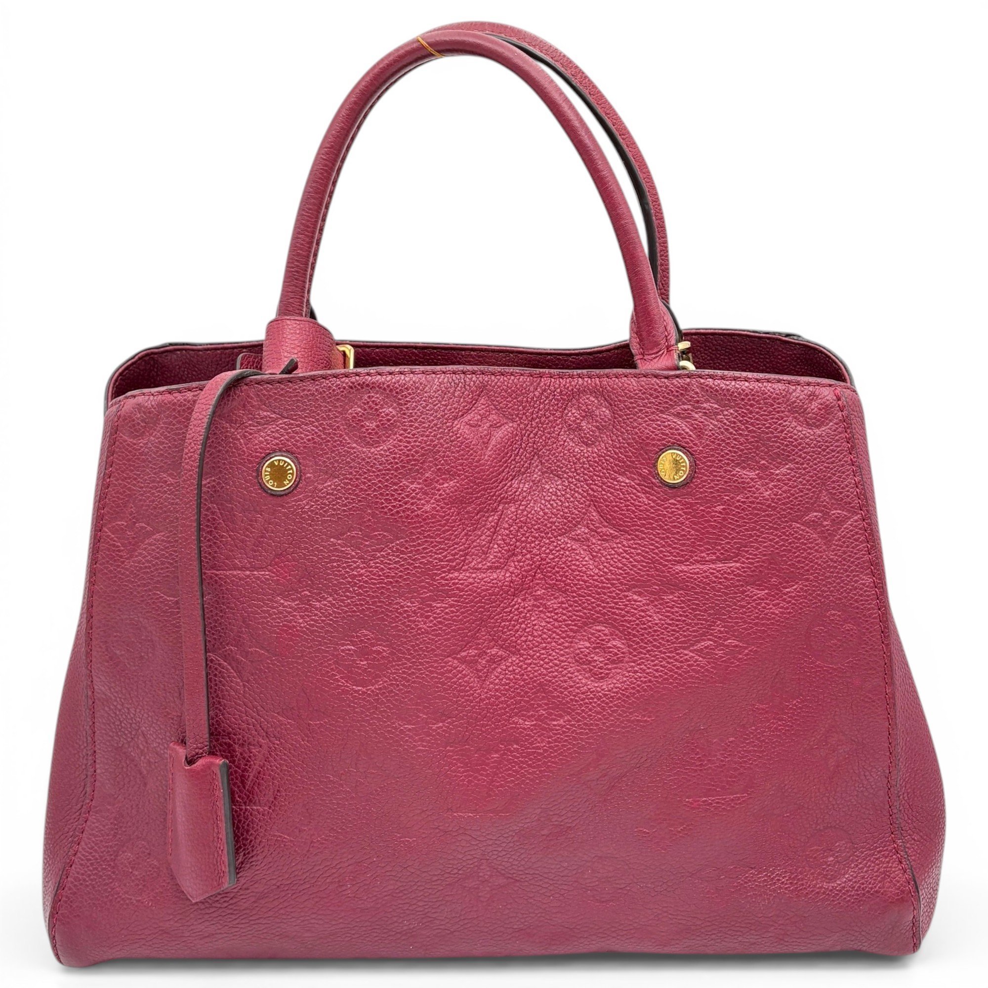 Montaigne pony-style calfskin handbag