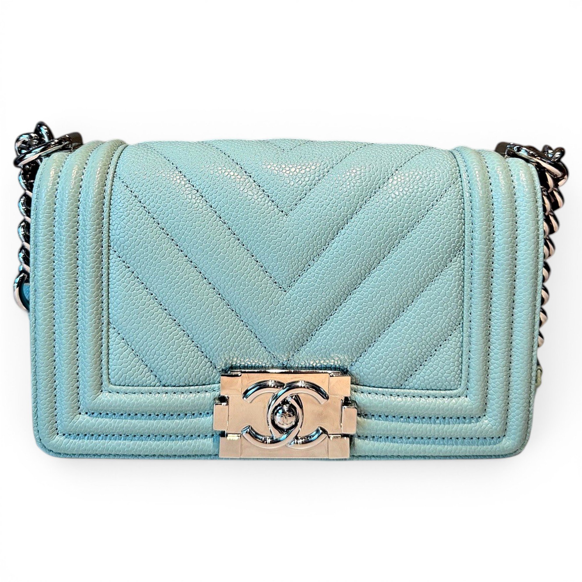 Boy leather crossbody bag