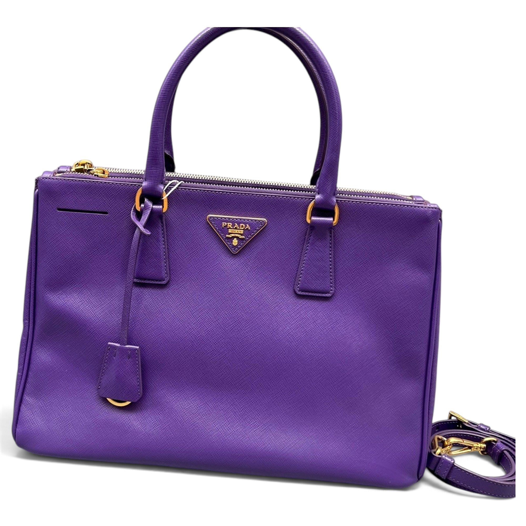 Galleria leather handbag