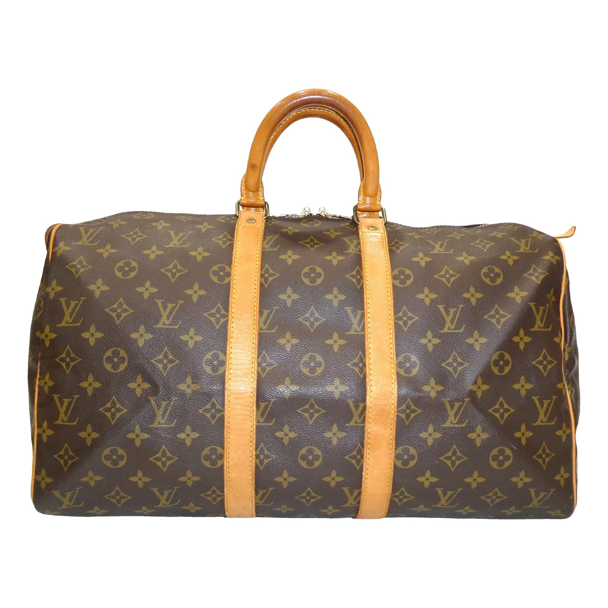 Keepall leather 48h bag