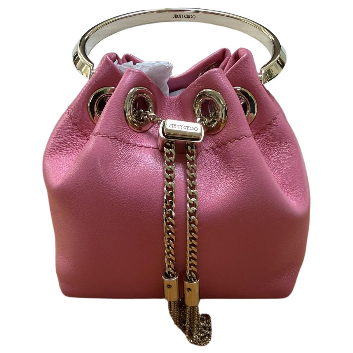 Jimmy Choo Leather clutch bag