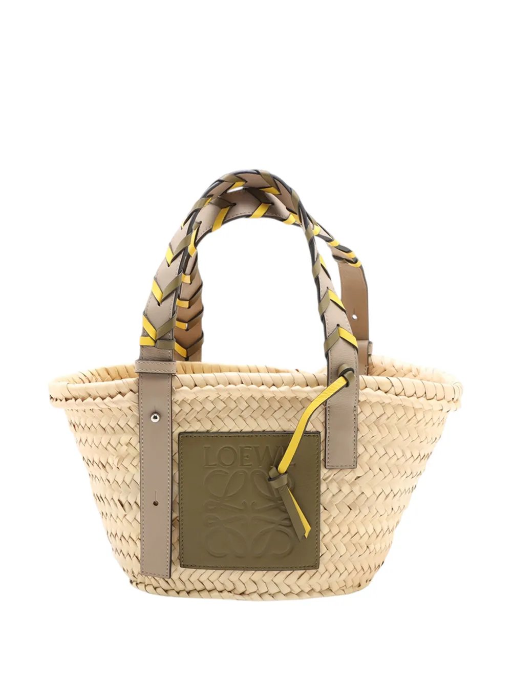 Loewe 2017-2023 Small Raffia Braided Handle Basket tote bag