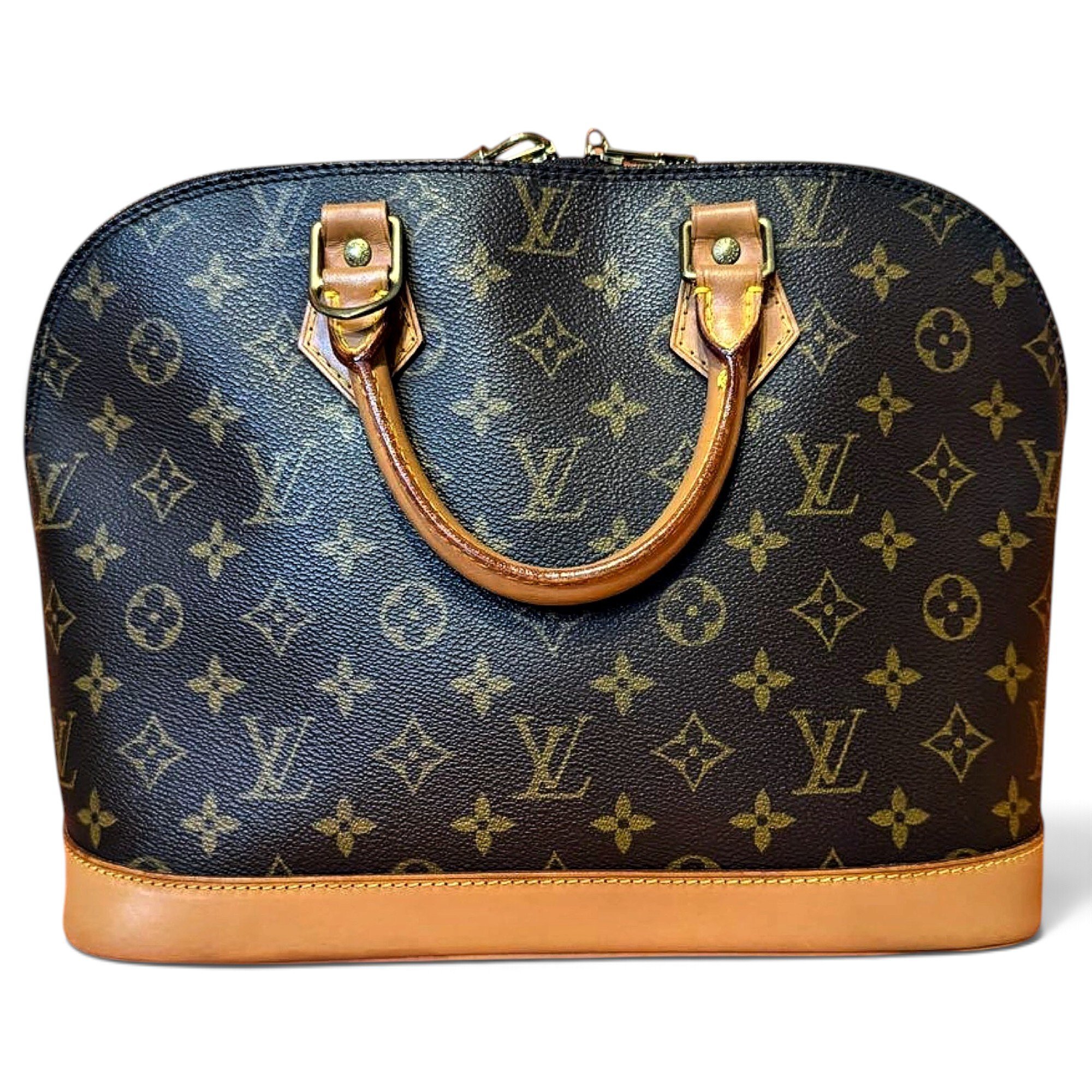 Alma leather handbag
