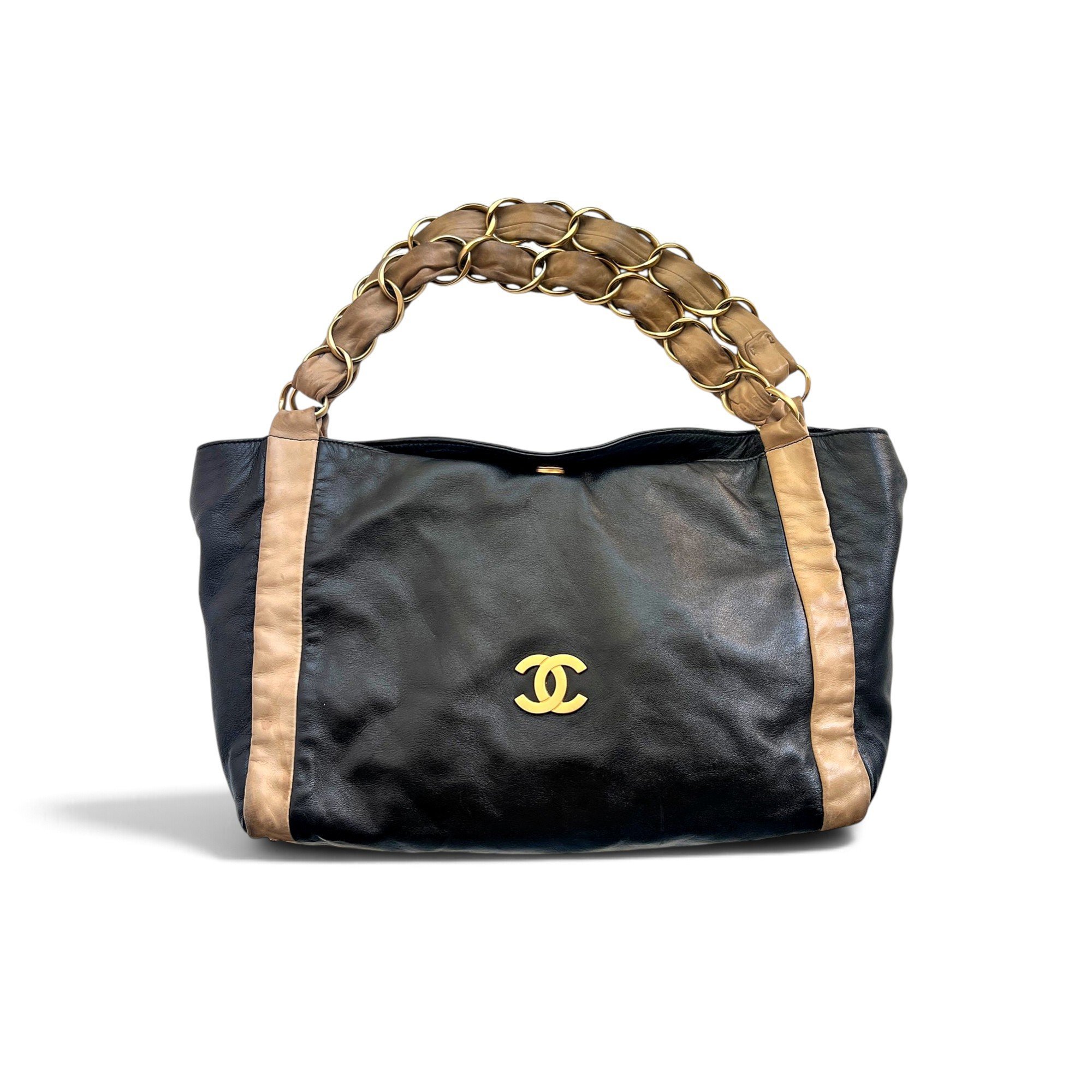 Leather handbag