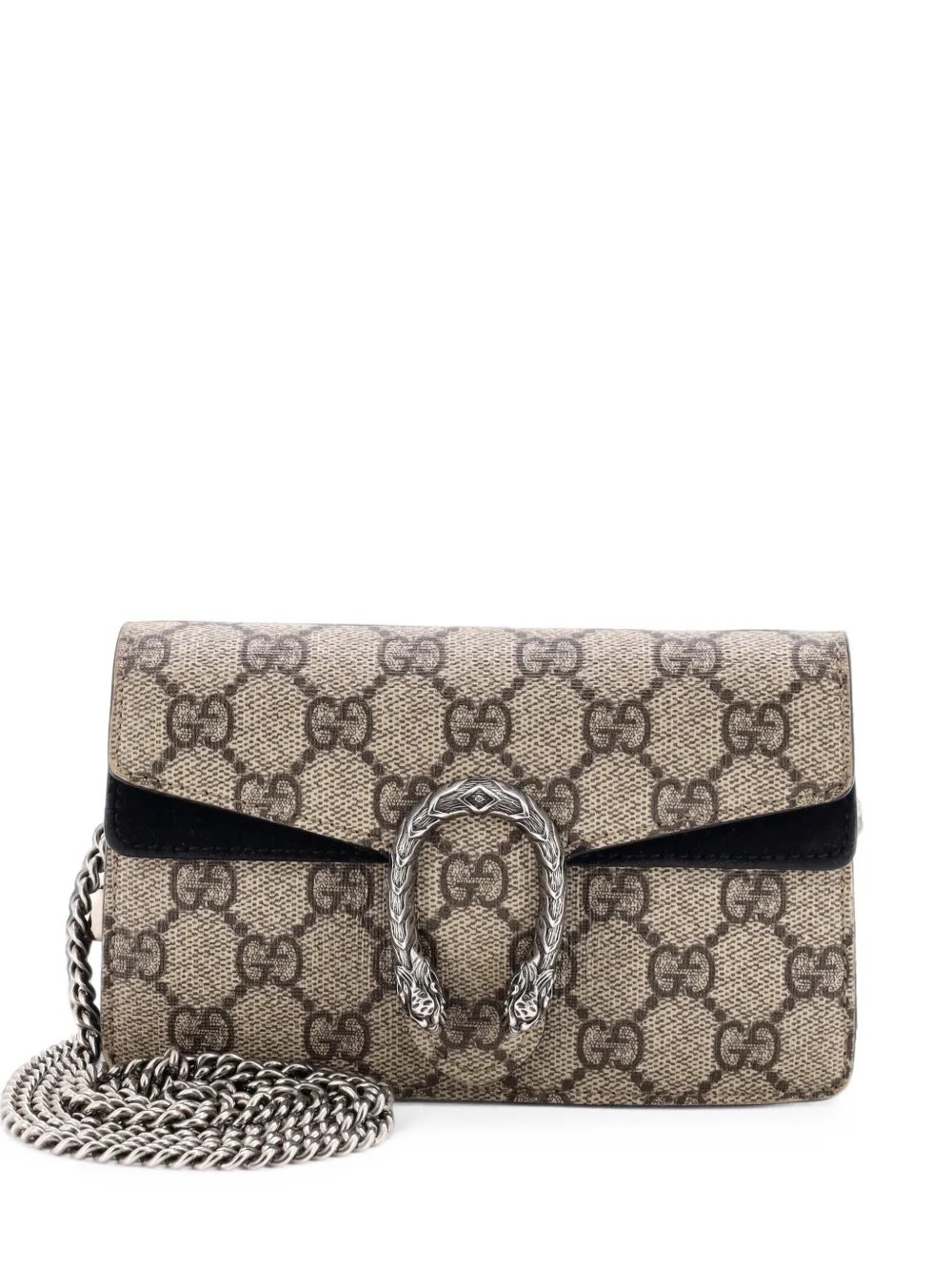 Dionysus Bag GG Coated Canvas Super Mini crossbody bag