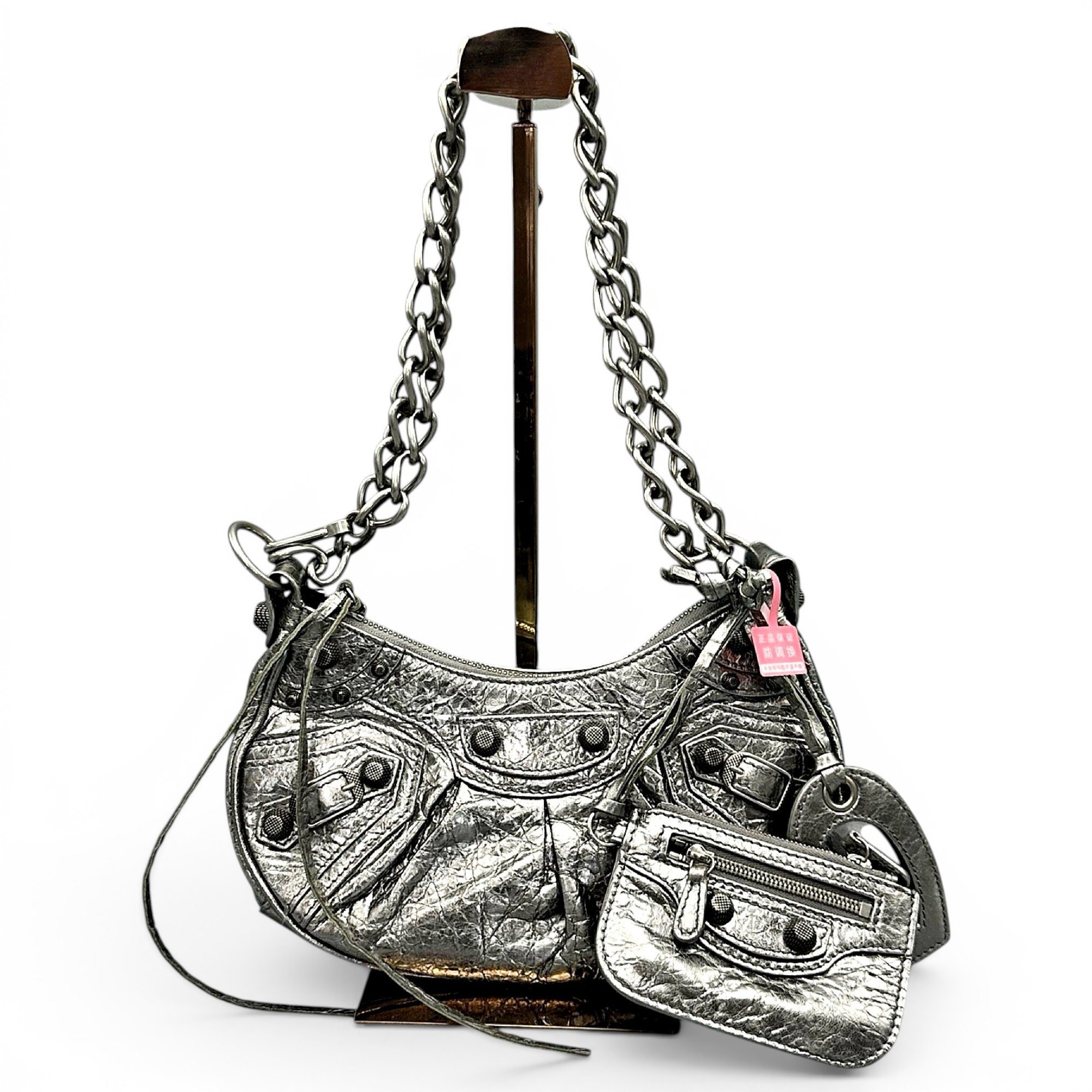 Le Cagole leather handbag