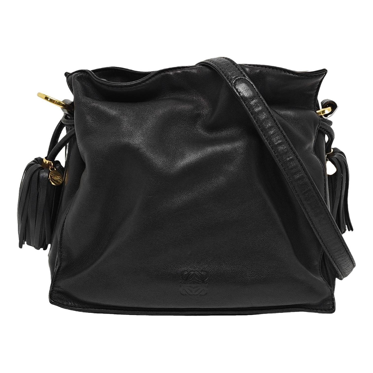 Flamenco leather handbag