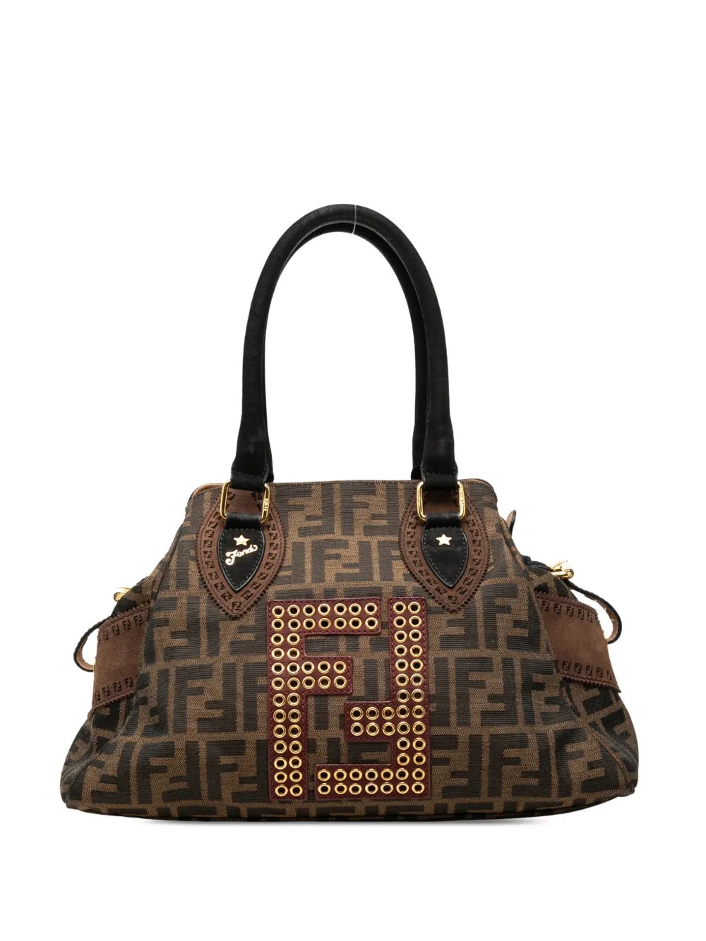 2000-2010 Zucca Canvas Grommet Etniko Du Jour tote bag