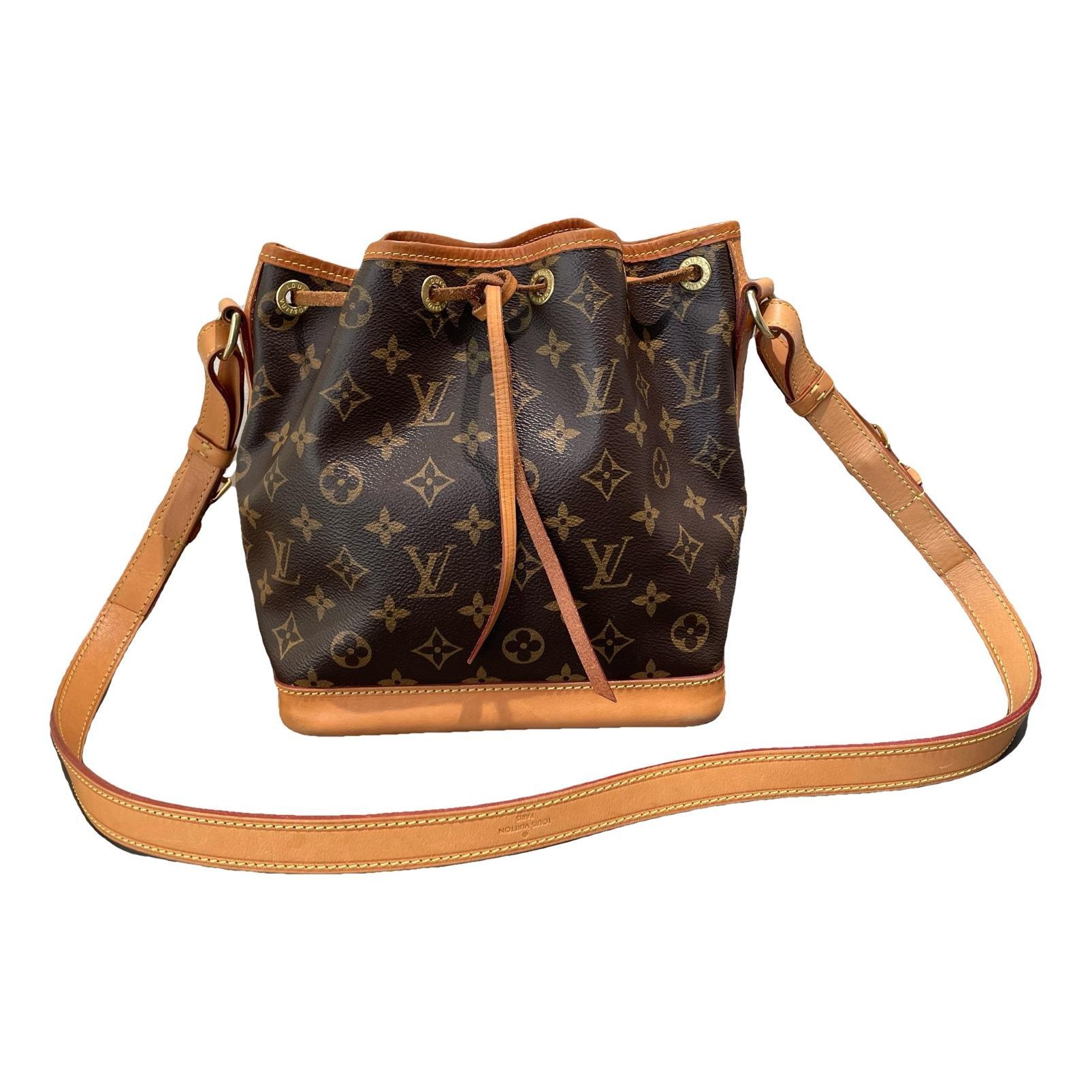 Nano Noé leather tote