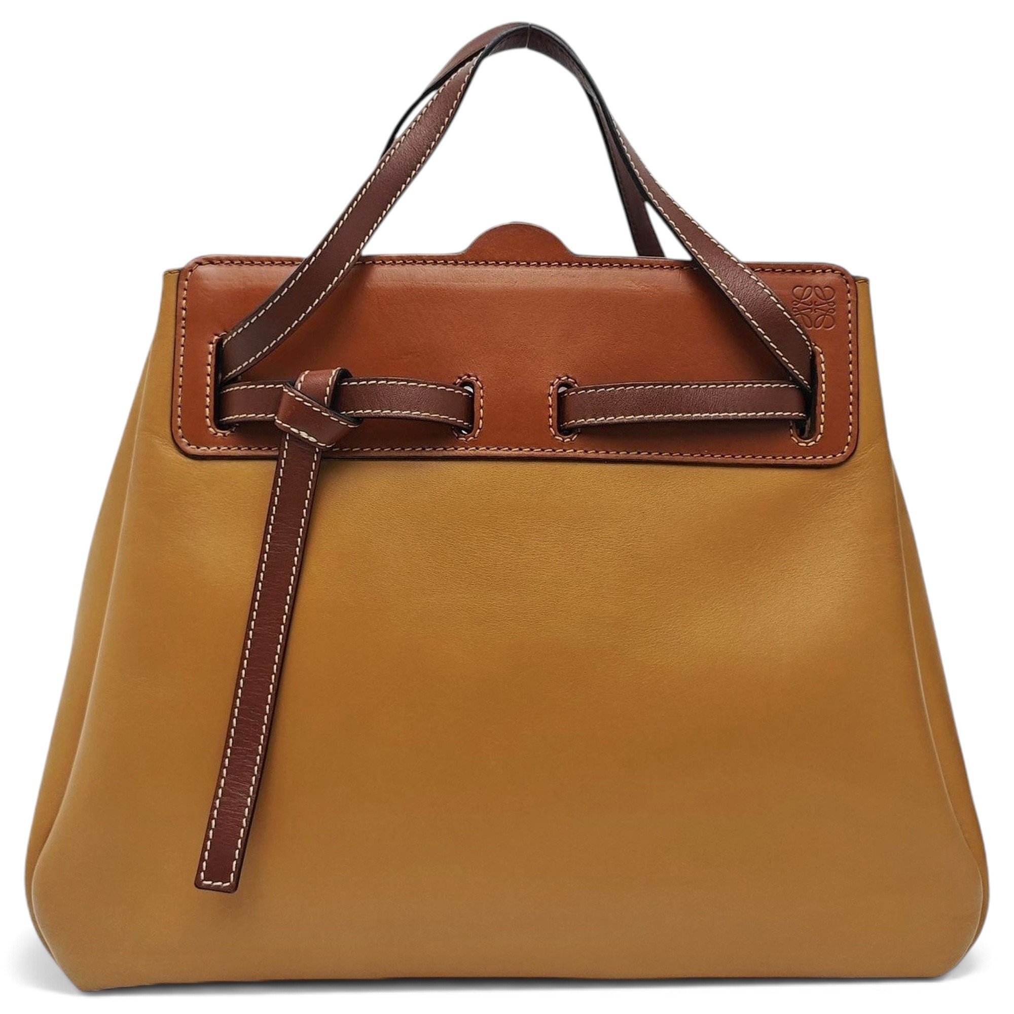Lazo leather handbag