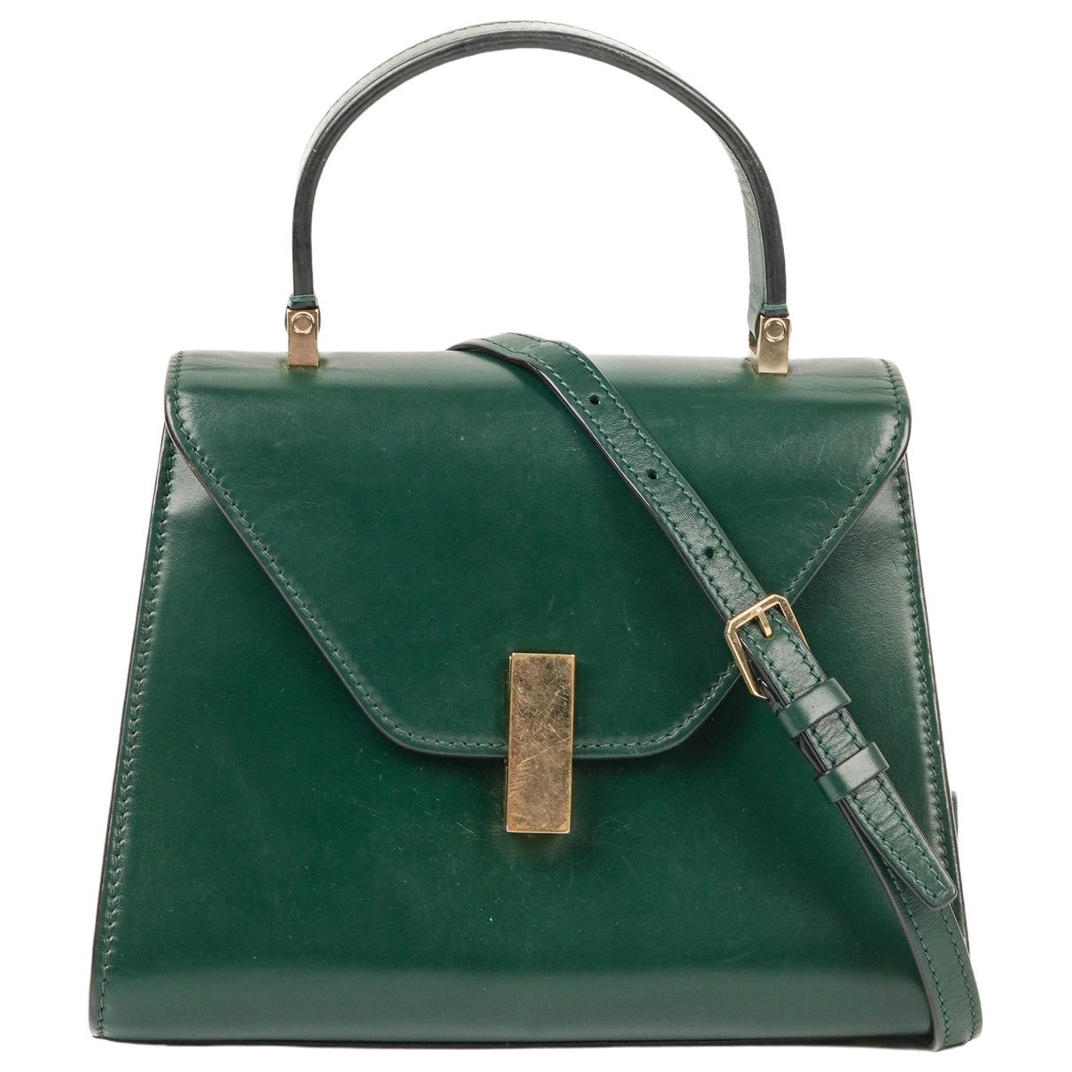 Iside leather handbag