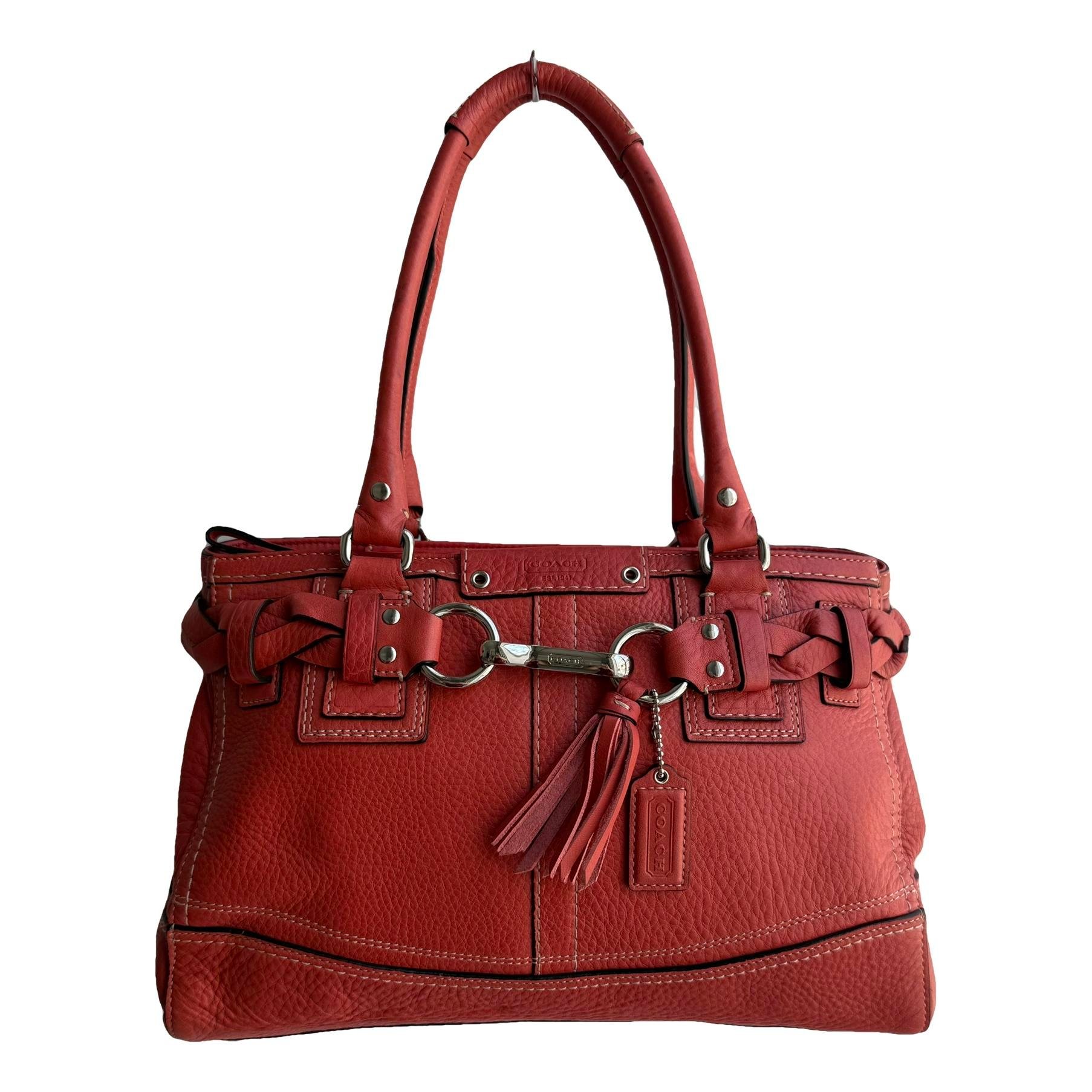 Leather handbag