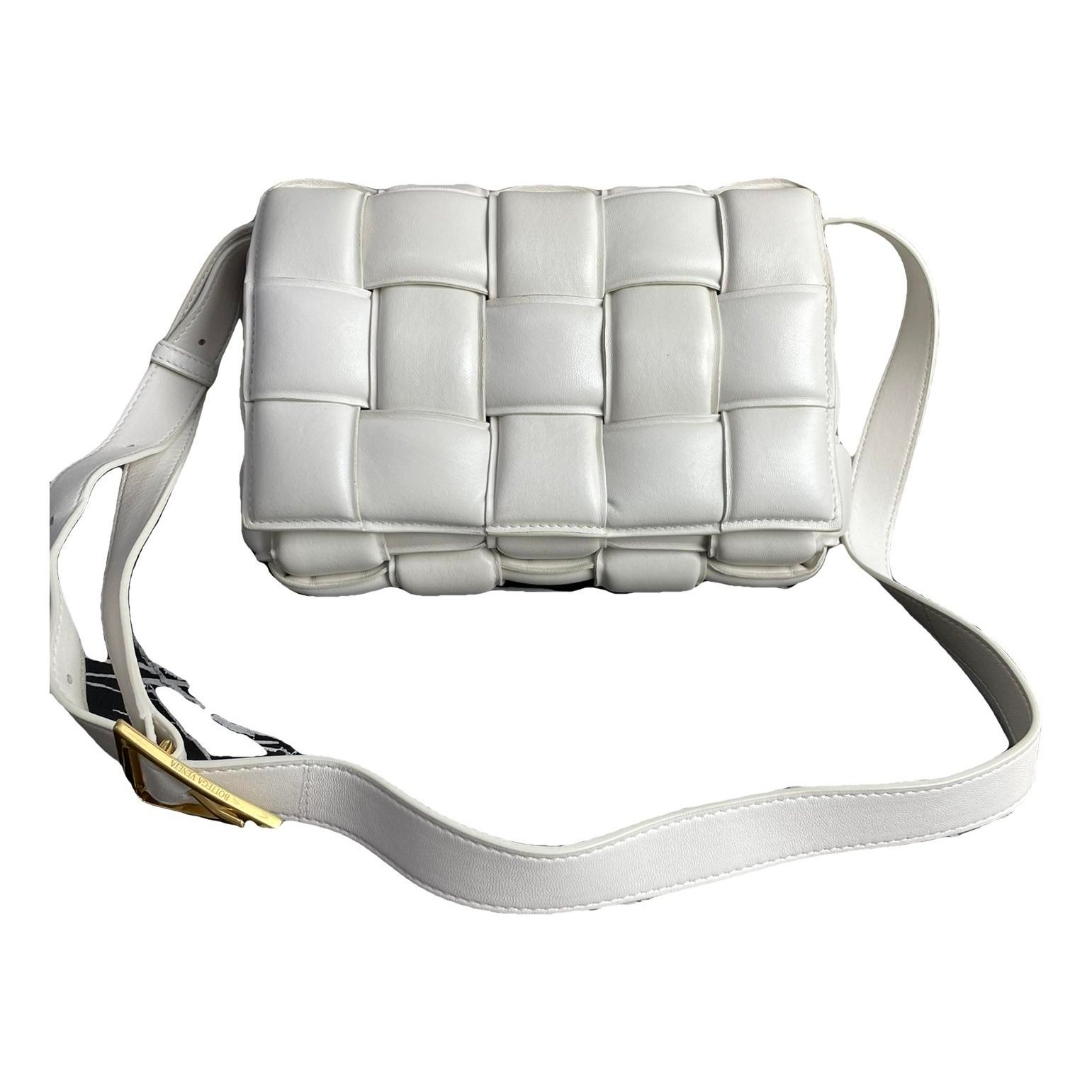 Cassette Padded leather crossbody bag