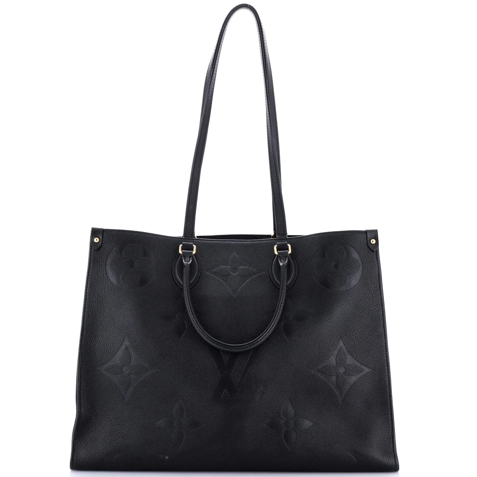 Leather tote
