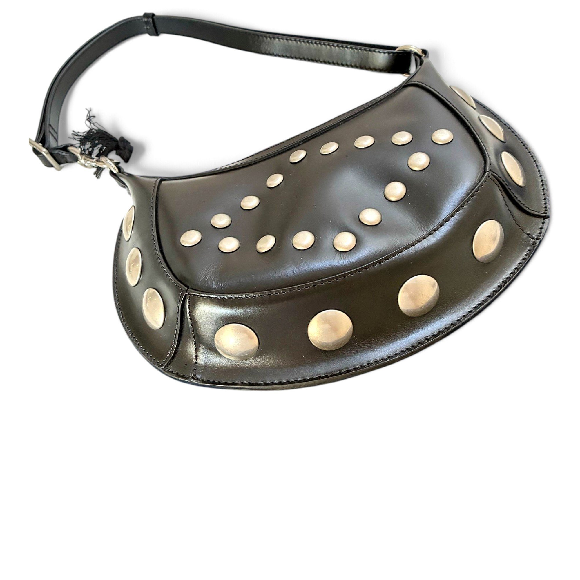 Oskan Moon leather handbag