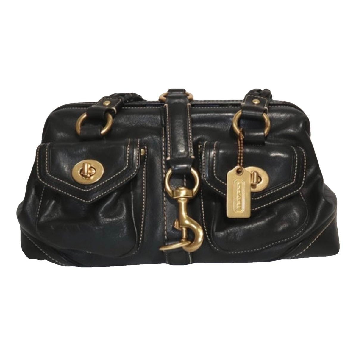 Leather handbag