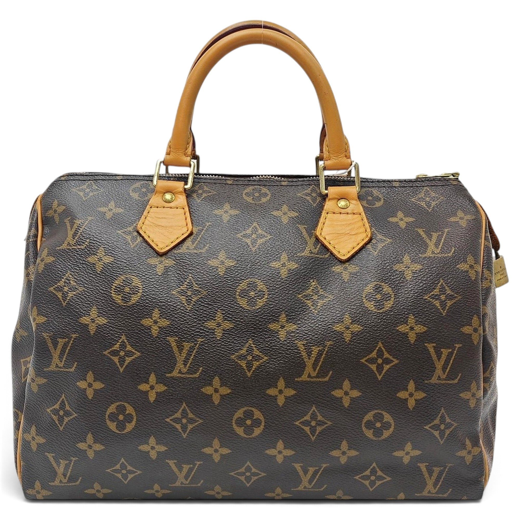 Nano Speedy / Mini HL leather handbag