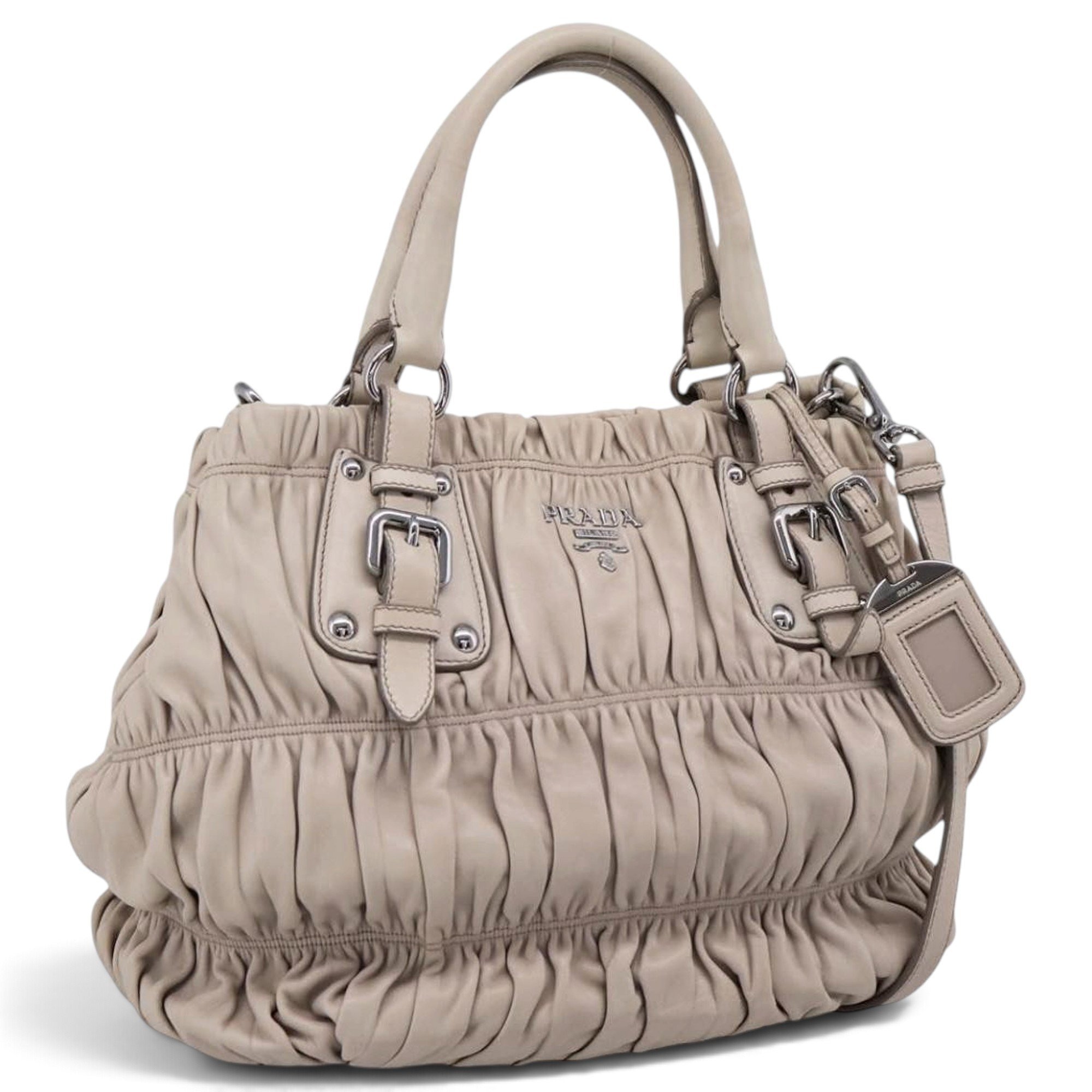 Leather handbag