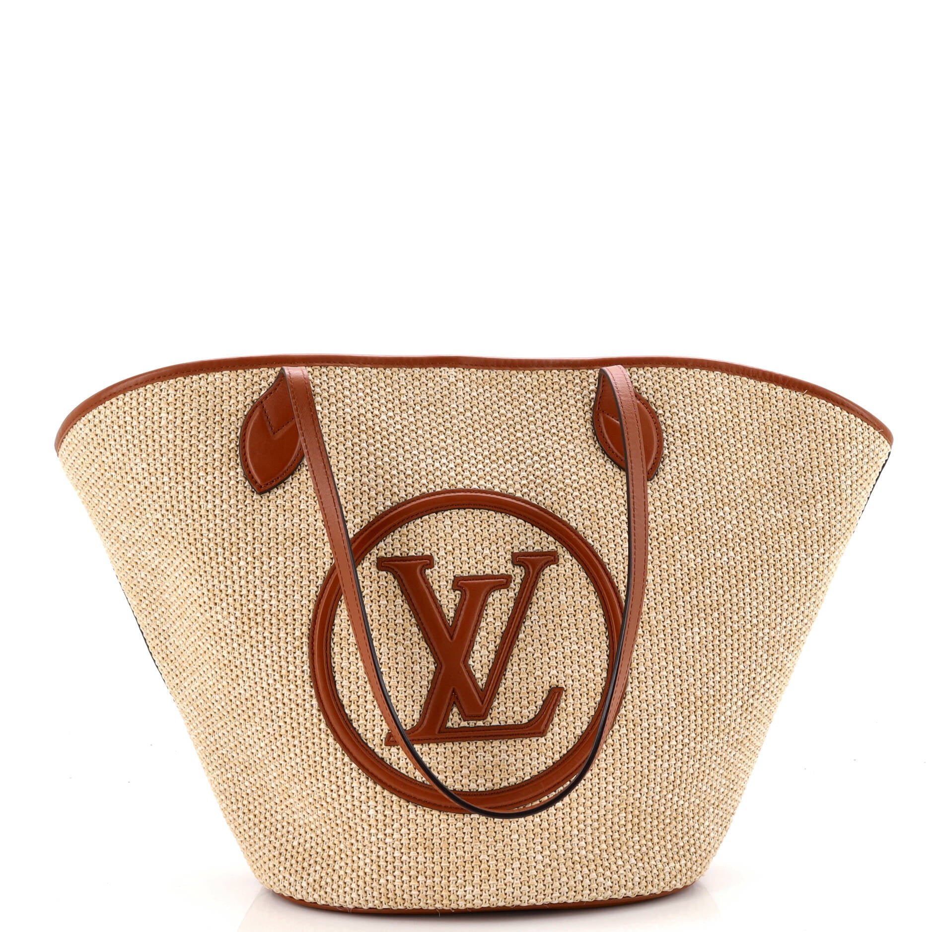 Saint Jacques NM Handbag Raffia and Leather