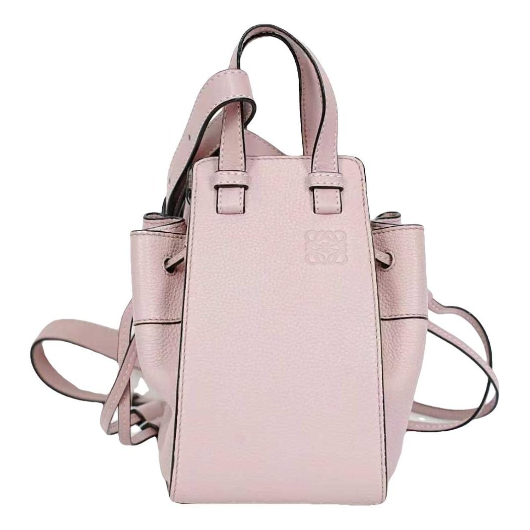 Hammock leather handbag
