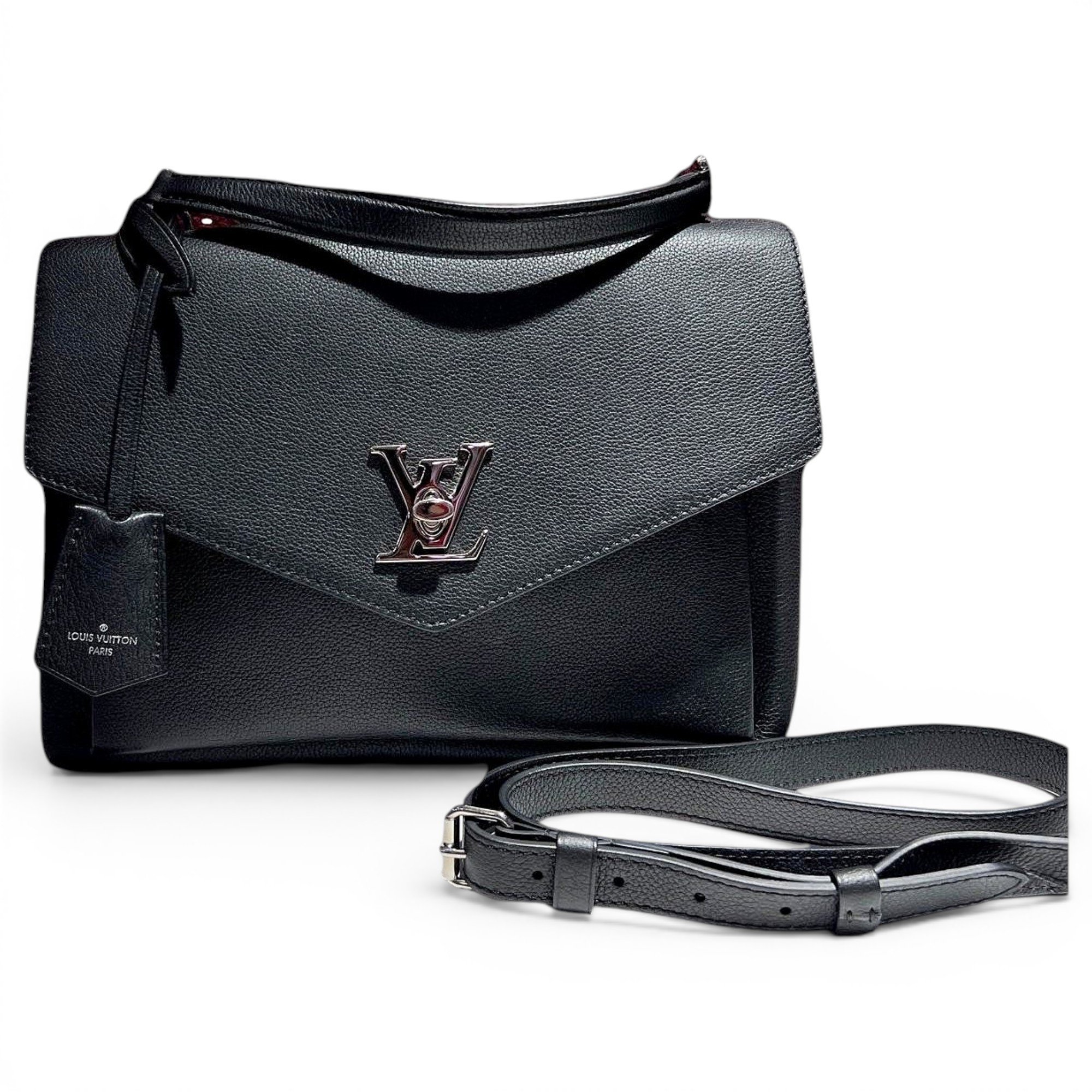 Lockme leather handbag