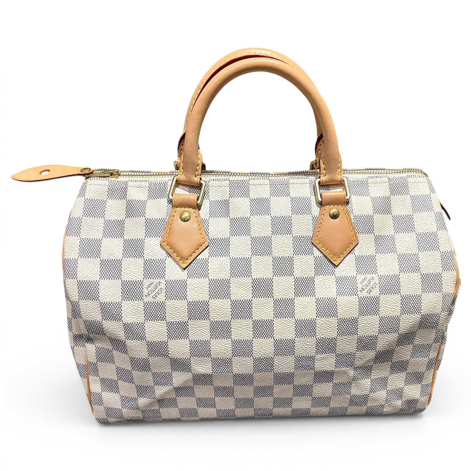 Speedy leather handbag