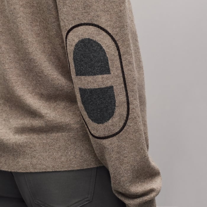 Vigoureux "Maillon Chaine d'Ancre" Crewneck Cashmere Sweater