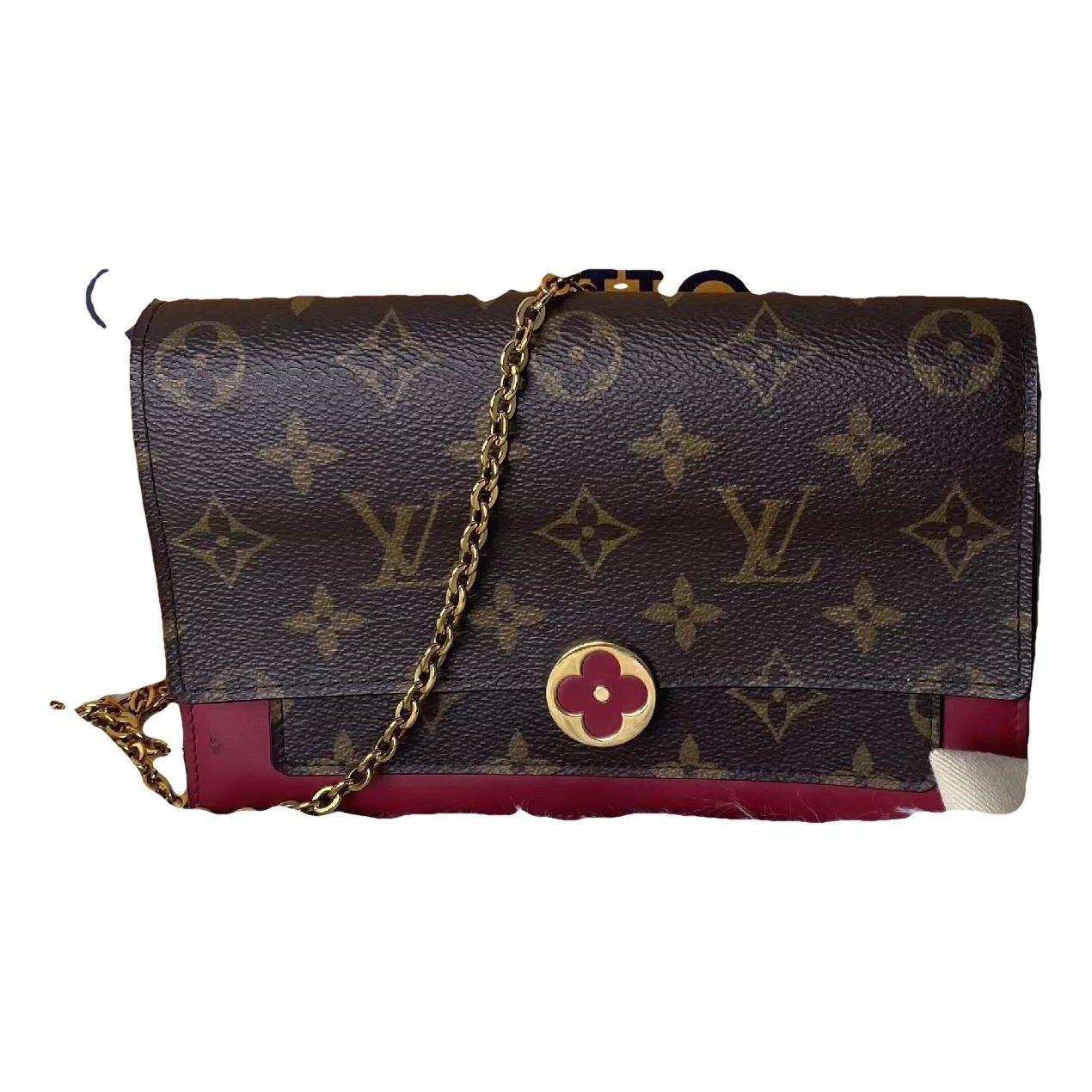 Flore chain leather handbag