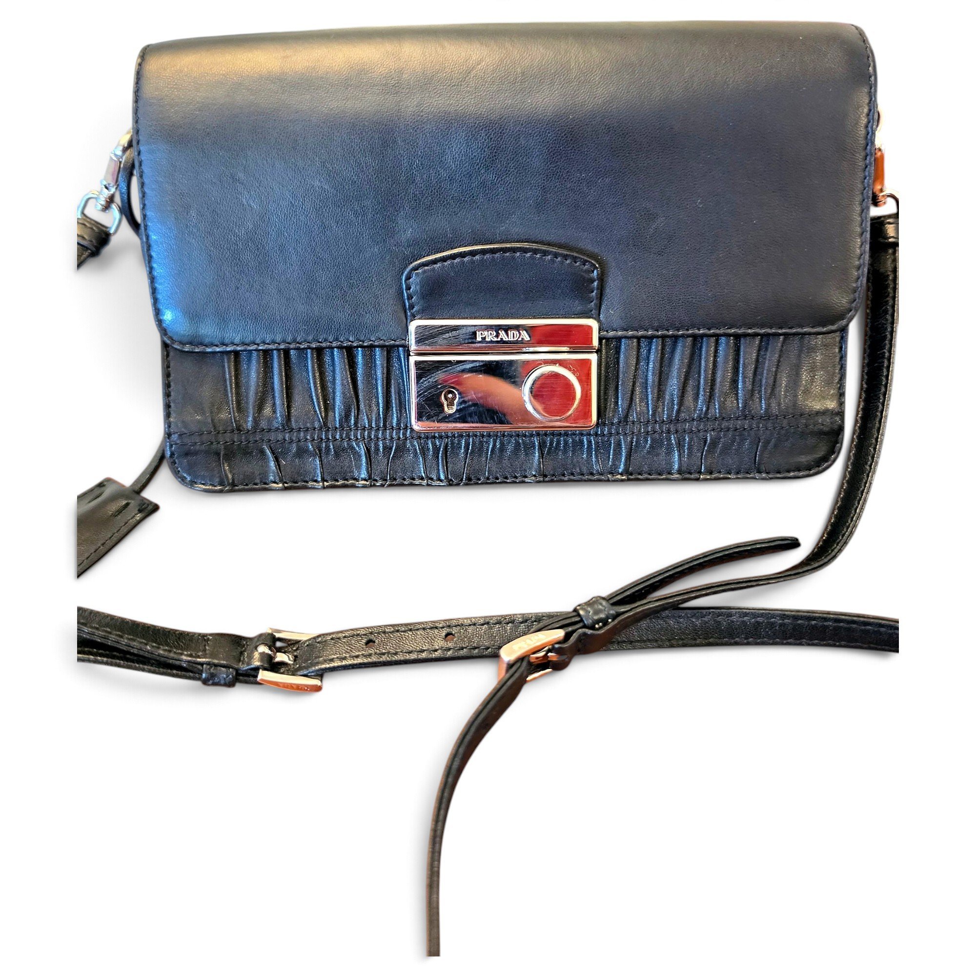 Leather handbag