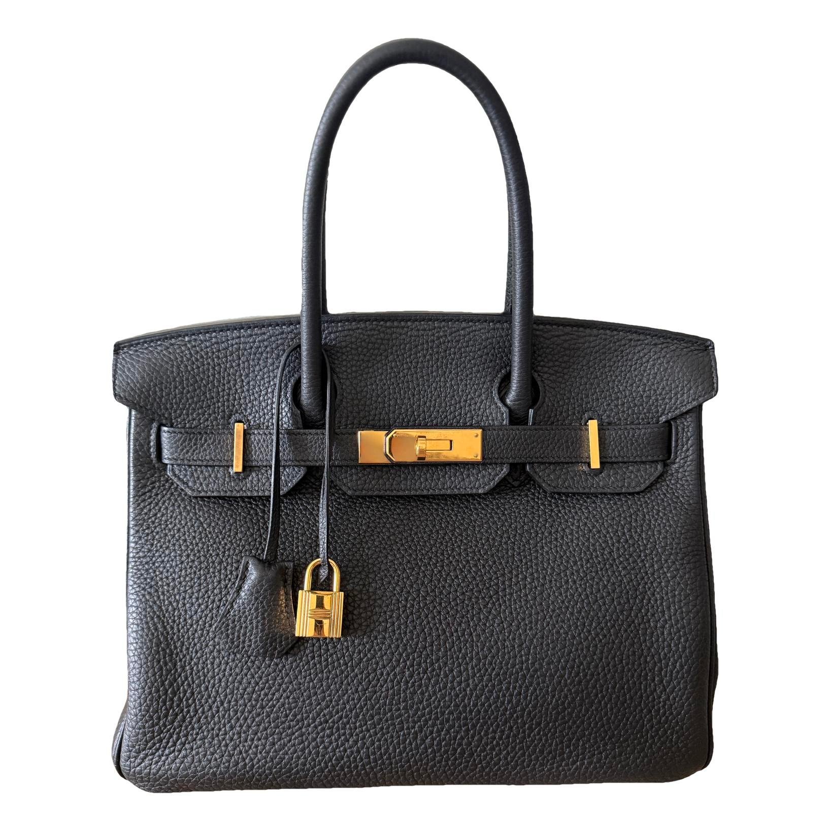 Hermes Birkin 30 Handbag Togo Leather 2014