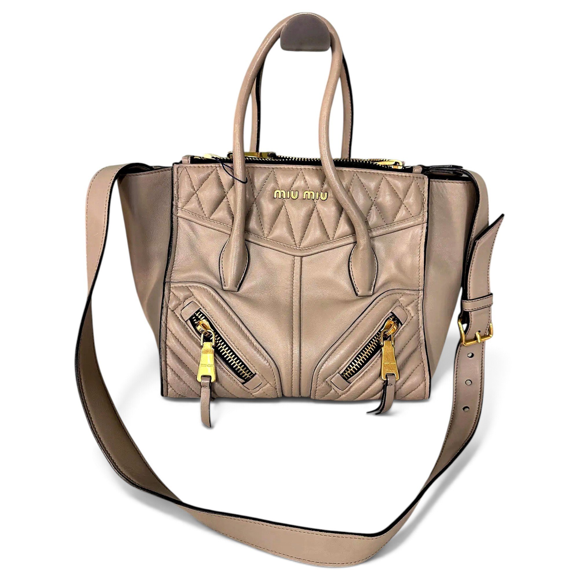 Leather crossbody bag