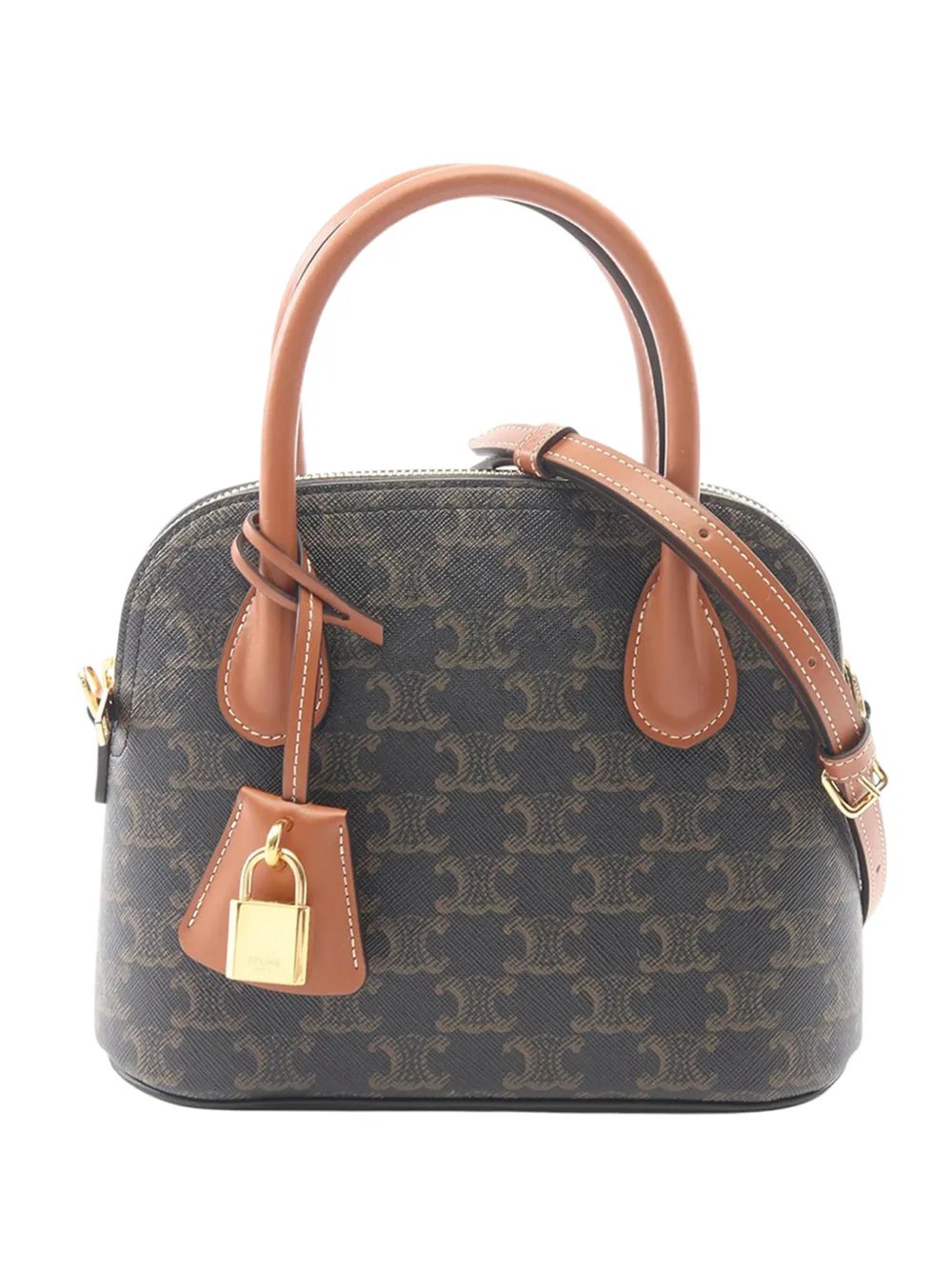 2010-2026 Teen Honorine Triomphe Coated Canvas satchel