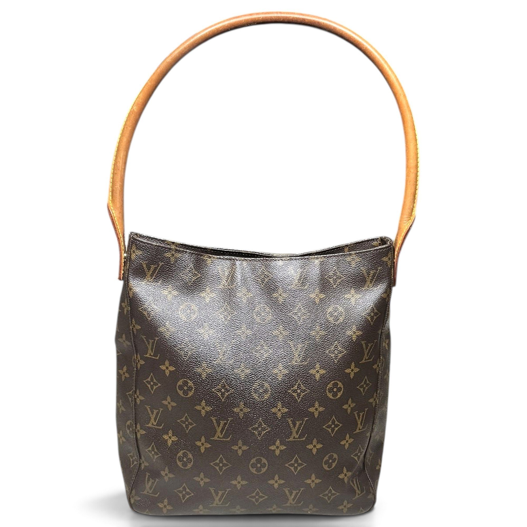 Looping cloth handbag