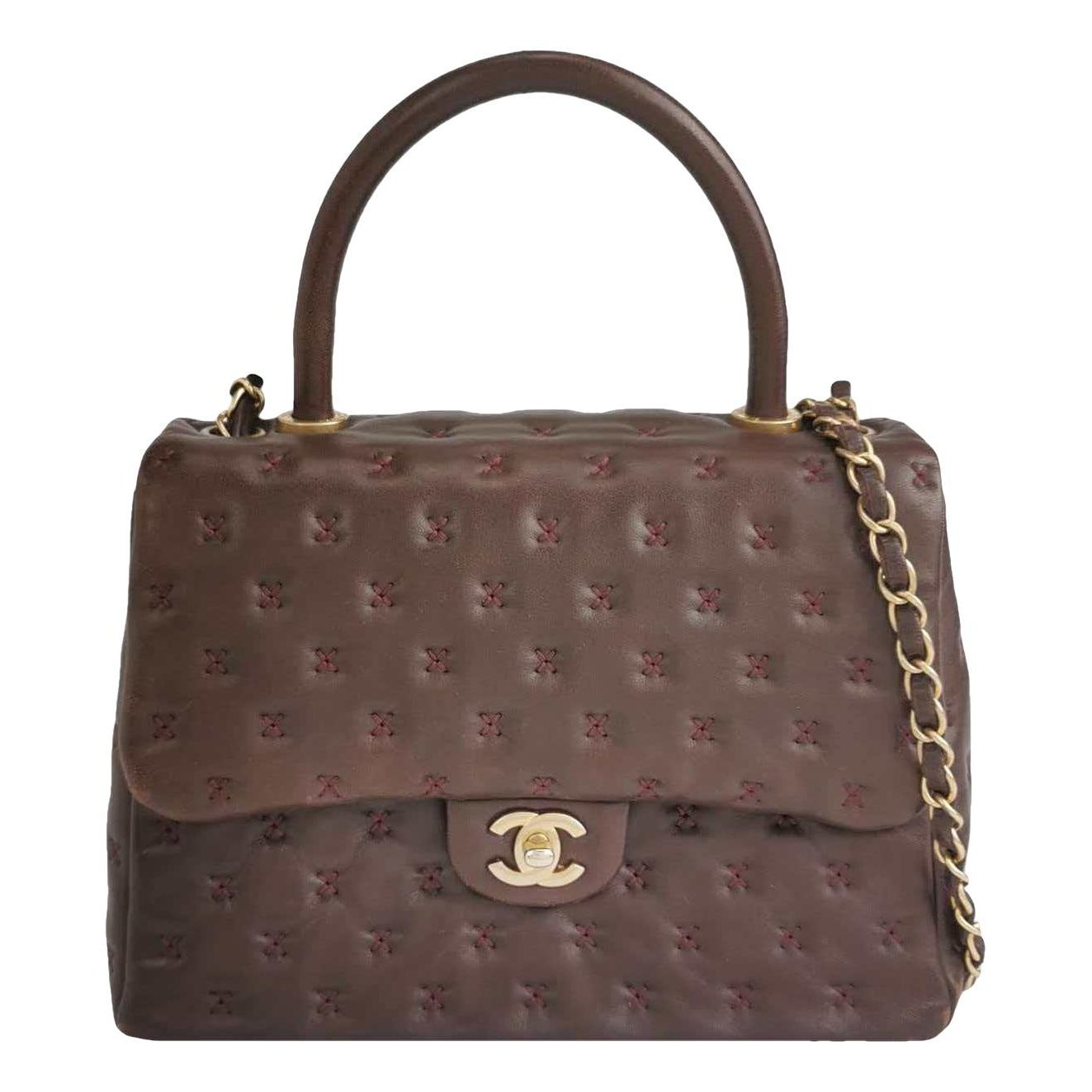 Coco Handle leather handbag