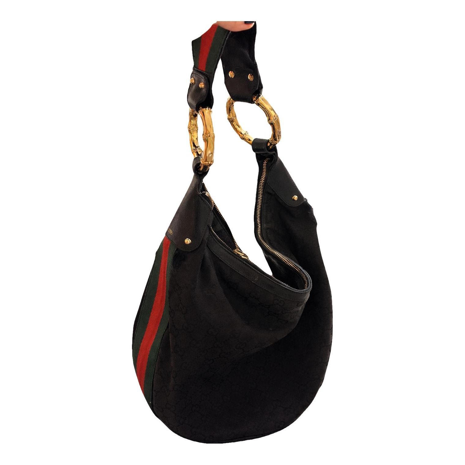 Bamboo Ring cloth handbag