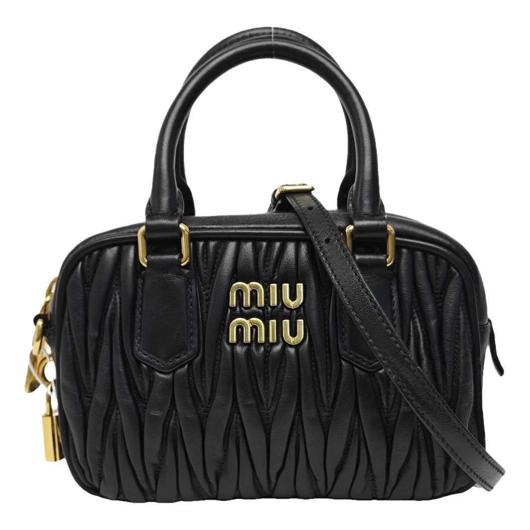 Arcadie leather handbag