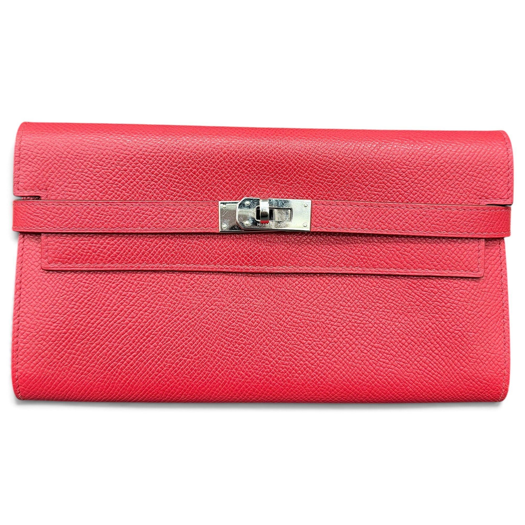 Kelly to go leather clutch bag