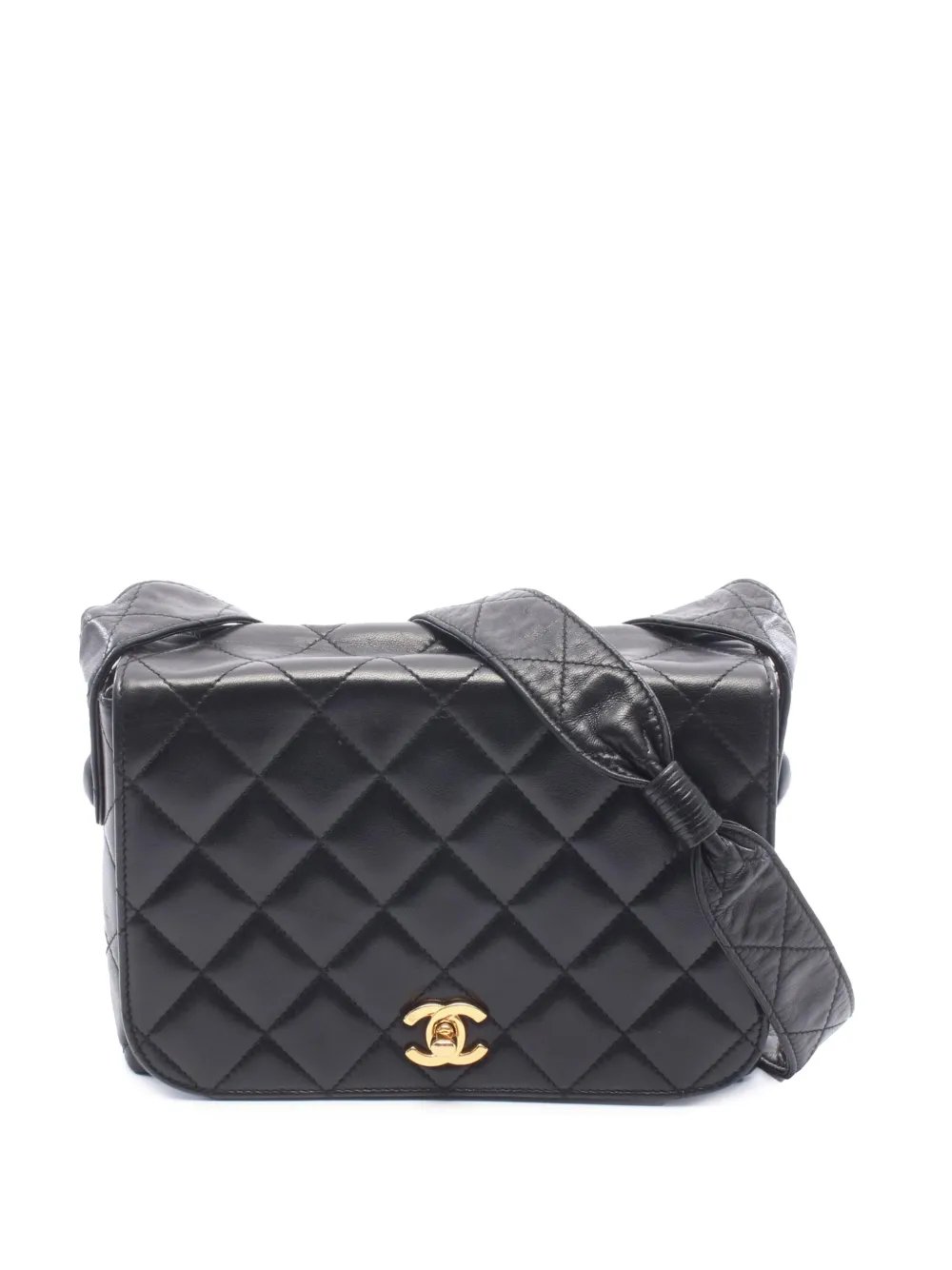 1994-1996 CC Quilted Lambskin Single Flap shoulder bag