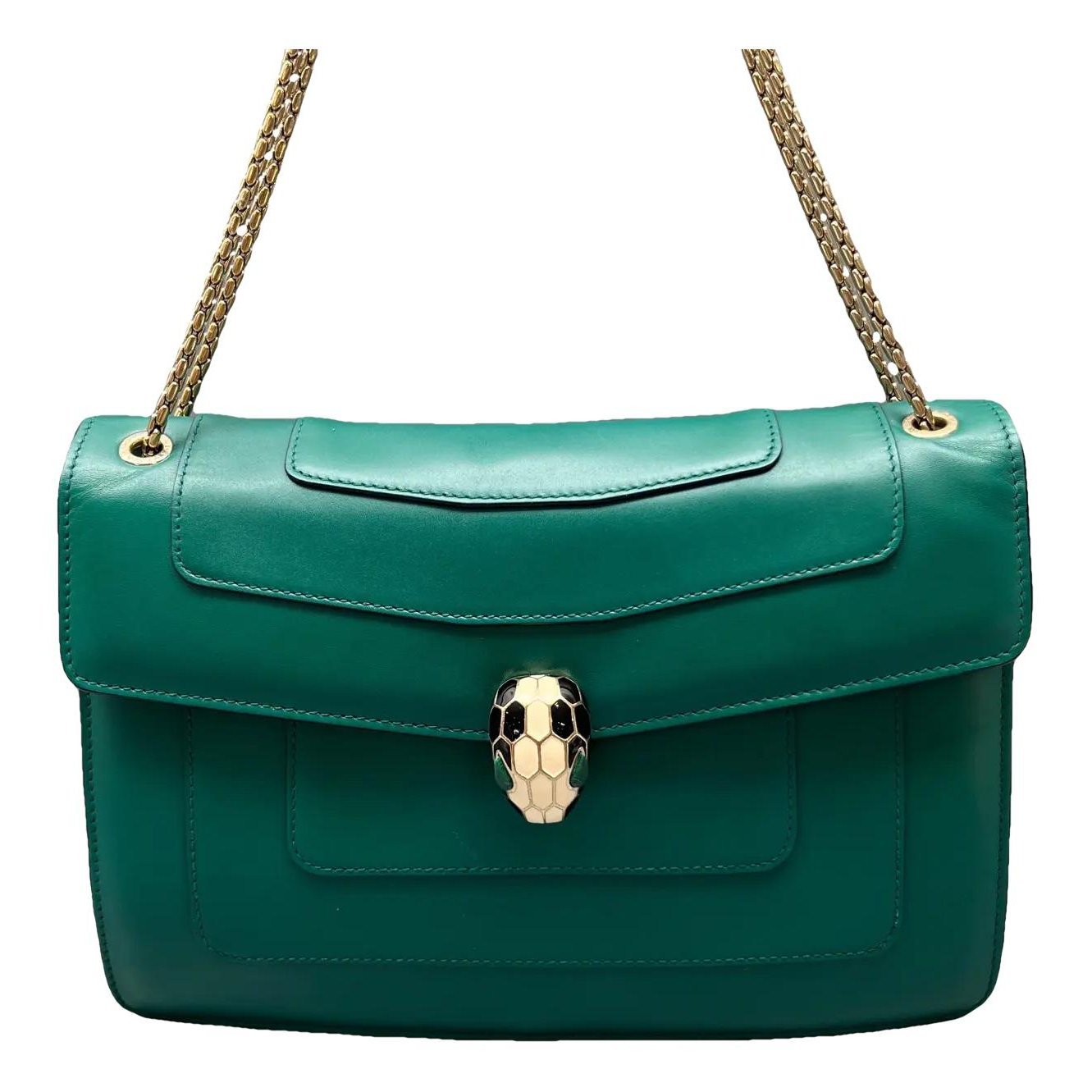 Serpenti leather crossbody bag