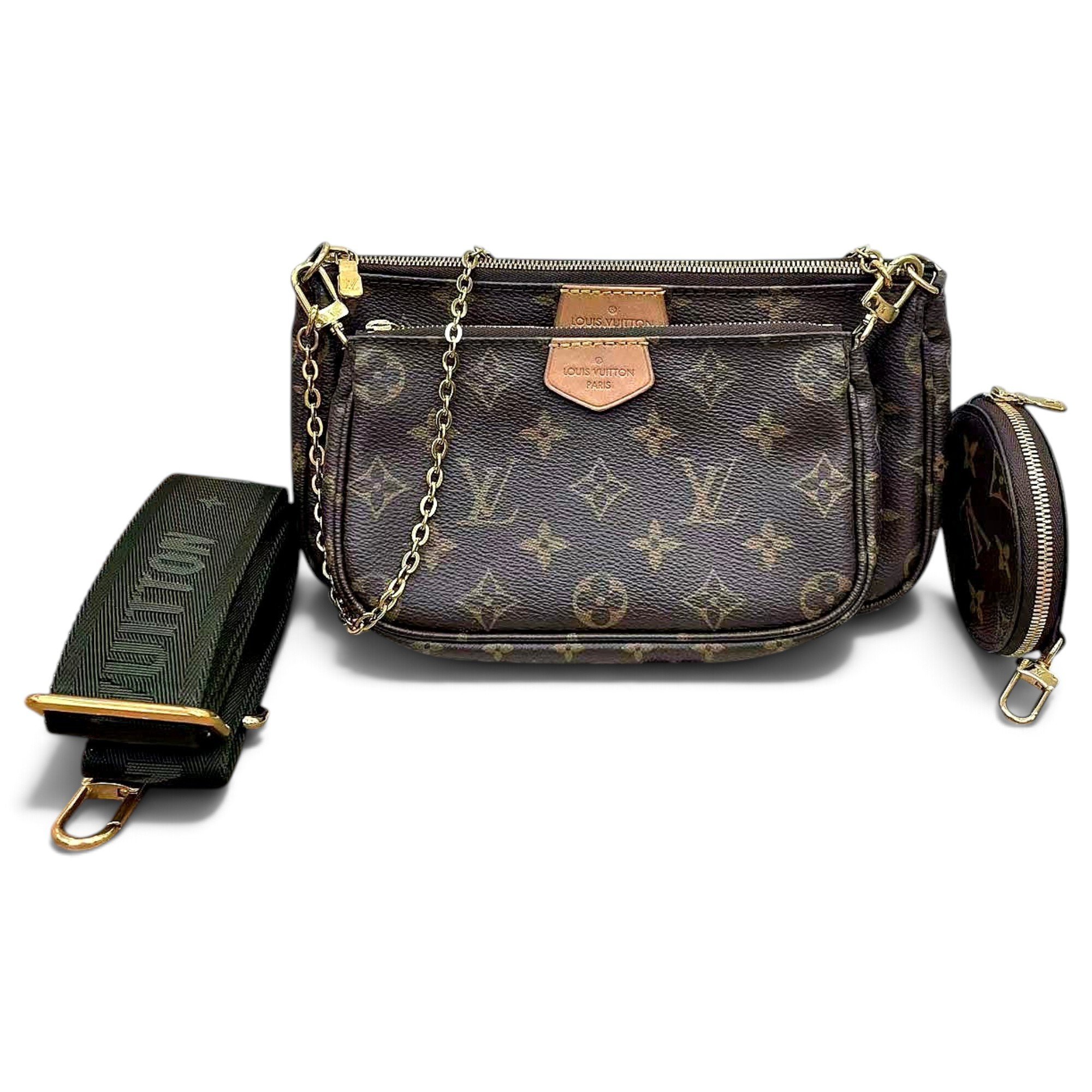 Multi Pochette Accessoires leather handbag