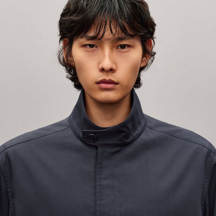 Marine "Neo Pique" Overshirt