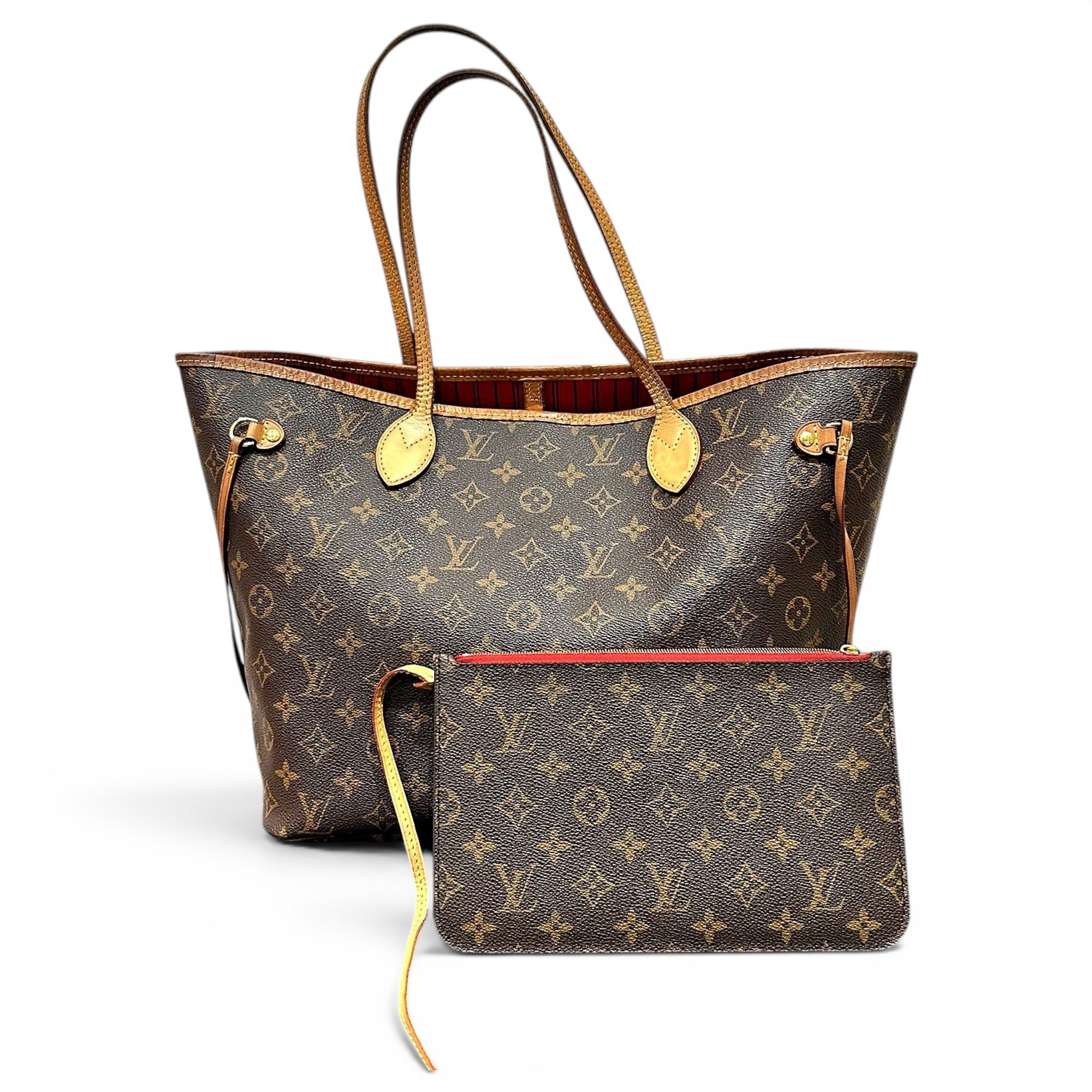 Neverfull leather tote