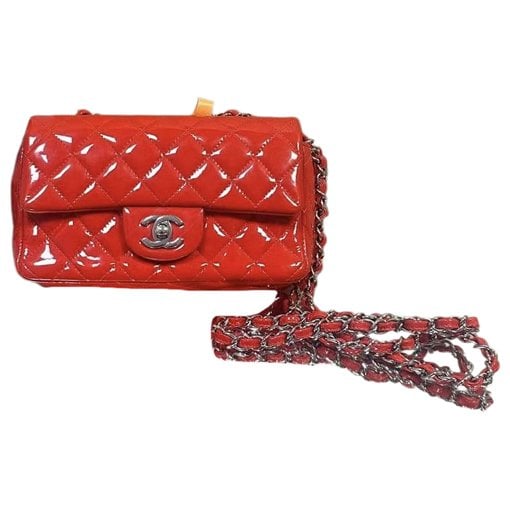 Chanel Timeless/Classique patent leather crossbody bag